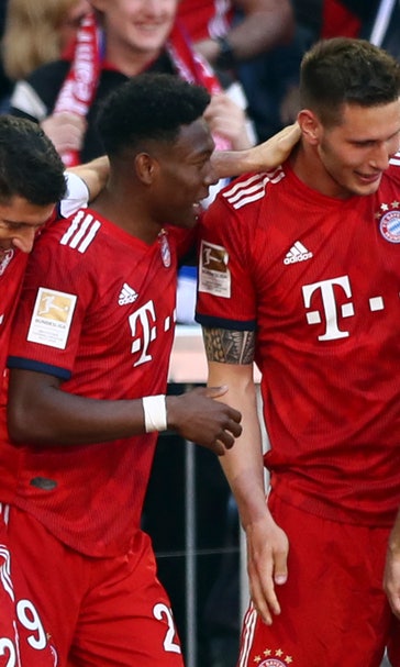 Bayern extends lead in Bundesliga to 4 points